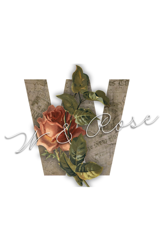 VINTAGE W & ROSE